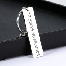 Load image into Gallery viewer, Funny Valentines Day Gifts Couple Keychain for Boyfriend Girlfriend Husband Wife Christmas Anniversary Birthday Wedding Gift for Hubby Wifey Women Men Fiance Fiancee I Love You Jewelry Key Chains
