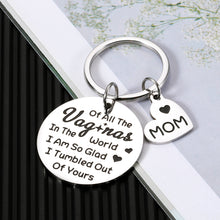 Load image into Gallery viewer, Funny Mothers Day Gifts from Daughter Son, Mom keychain for Women Mother Mummy from Kids Child Baby Birthday Anniversary Valentines Christmas Gift for her New Mom Mommy to Be
