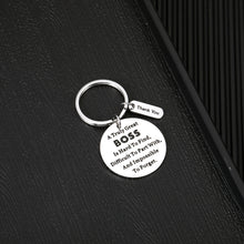 Load image into Gallery viewer, Boss Leader Appreciation Gifts for Men Women Boss Day Christmas Birthday Jewelry for Boss Lady Supervisor PM Mentor Thank You Retirement Leaving Farewell Gifts for Him Her Friends Office Keychain
