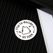 Load image into Gallery viewer, Pet Owner Gifts for Women Men Dog Cat Lovers Gift for Dog Cat Mom Dad Decision Coin for Pet New Parents Friends Double-Sided Pocket Token Gift for Him Her on Puppy Day Birthday Anniversary Christmas
