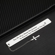 Load image into Gallery viewer, Christmas Religious Inspirational Gifts for Men Christian Gifts for Women Faith Motivational Bible Verse Birthday Anniversary Easter Bookmarks for Kids Teen Boys Girls Godson Goddaughter Godfather
