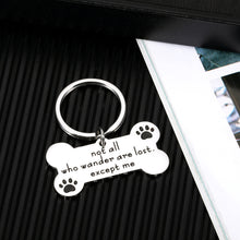 Load image into Gallery viewer, Christmas Funny Pet Id Tags for Dogs Cats Pets Personalized Anniversary Memory Day Engraved Keychain Gift for Pet Owners Go Tags Dog Collar for Dog Cat Pet Lovers Adopted Pets Dog Association Members
