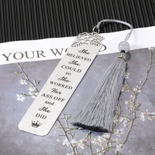 Load image into Gallery viewer, Inspirational Bookmark Graduation Gift for Her Nursing Medical Students Kids Teens Nurse Day Gift for Nurses RN LPN New Nurse Practitioner Congratulations Motivational Gift for Women Girls Friends
