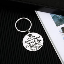 Load image into Gallery viewer, Class of 2022 Master&#39;s Degree Graduation Gifts for Her Him Grad Christmas Birthday Anniversary Jewelry for Kids Friends Students Celebration Party Leaving Back to School Souvenir Gifts for Women Men
