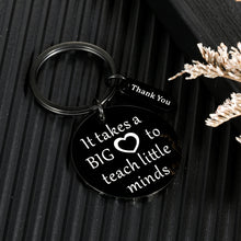 Load image into Gallery viewer, Teacher Appreciation Gifts Keychain for Women Men Teachers&#39; Day Graduation End of Year Best Teacher Jewelry for Teachers Friends Birthday Christmas Thanksgiving Thank You Keyring for Her Him
