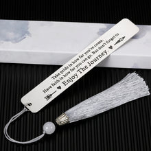 Load image into Gallery viewer, Inspirational Bookmark for Men Women Motivational Graduation Birthday Christmas Gift for Kids Teens Students Reader Book Lovers Anniversary Valentines Jewelry for Him Boyfriend Girlfriend Husband Wife
