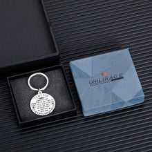 Load image into Gallery viewer, to My Son Inspirational Gifts Keychain for Son Men from Mom Dad Christmas Birthday Graduation Wedding Gift for Him Sons Kids Boys Teen Adult Son I’M Always Here for You Family Keychains Present
