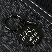 Load image into Gallery viewer, Teacher Appreciation Gifts Keychain for Women Men Teachers&#39; Day Graduation End of Year Best Teacher Jewelry for Teachers Friends Birthday Christmas Thanksgiving Thank You Keyring for Her Him
