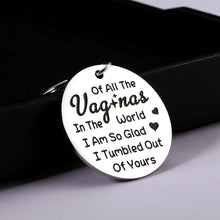 Load image into Gallery viewer, Funny Mothers Day Gifts from Daughter Son, Mom keychain for Women Mother Mummy from Kids Child Baby Birthday Anniversary Valentines Christmas Gift for her New Mom Mommy to Be
