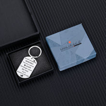 Load image into Gallery viewer, Memorial Keychain for Loss of Mother Father Grandma Grandpa Family Member Sympathy Bereavement Gift for Lost of Family Friends You Left Me Beautiful Memories Remembrance Key Chain
