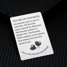 Load image into Gallery viewer, Stocking Stuffers for Men Women Couple Gifts for Men Anniversary Valentines Day Gifts for Him Boyfriend Wallet Card Gifts for Men Unique Birthday Gifts for Men Boyfriend Husband Romantic Gift for Him
