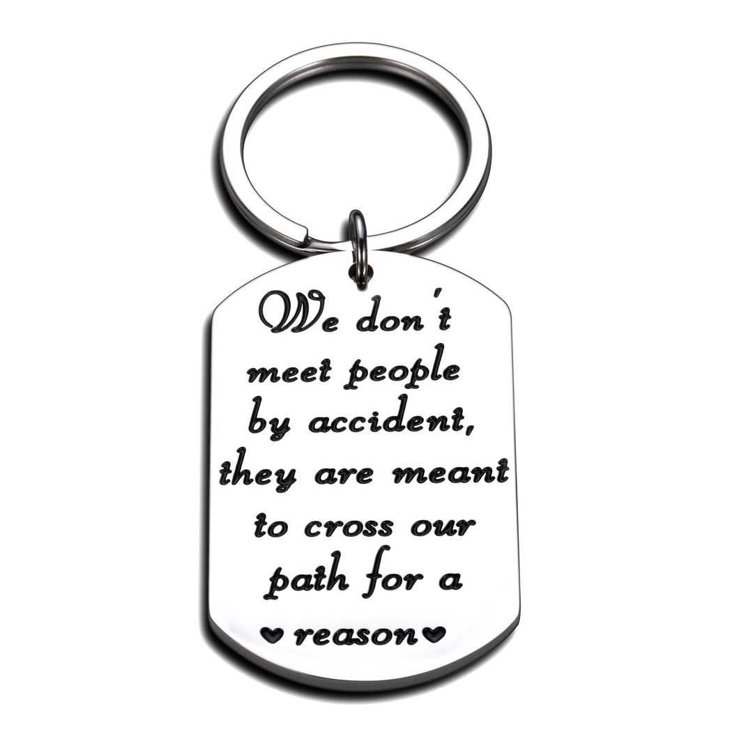 Christmas Best Friend Gifts Keychain for BFF Friends Women Men Coworker Leaving Retirement Gift for Boss Leaders Colleague Supervisor Birthday Graduation Keychains Jewelry Friendship Present
