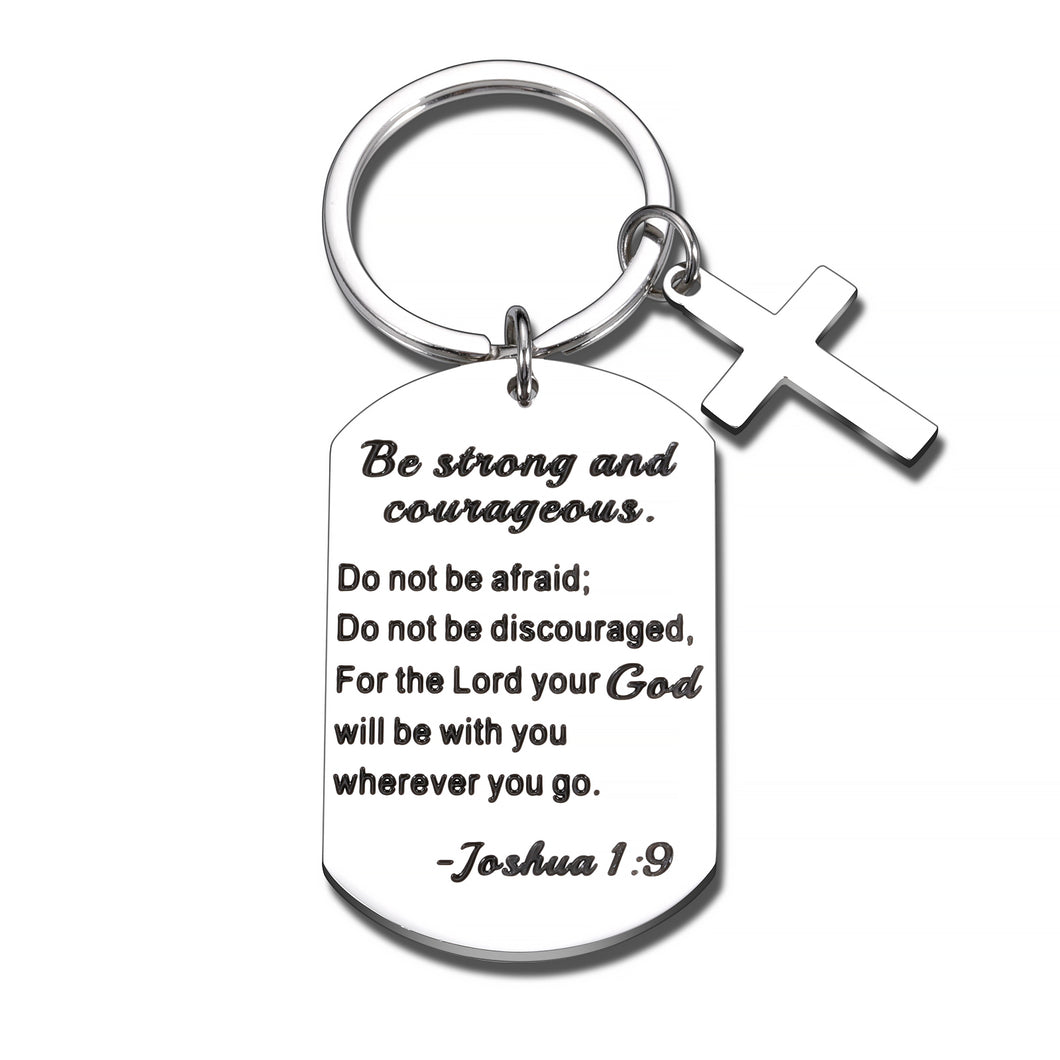 Inspirational Christian Gifts for Women Men Faith Bible Verse Gifts for Kids Teens Religious Keychain for Godson Goddaughter Easter Prayer Birthday Christmas Anniversary Graduation for Boys Girls BFF