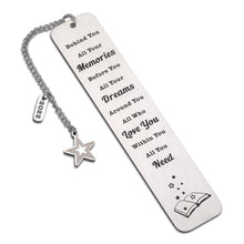 Load image into Gallery viewer, Christmas Graduation Ornaments 2022 Inspirational Gifts for Men Women Bookmark for Her Him Kids Teens Students Birthday Anniversary Leaving Retirement Relationship Book Mark for Friends Readers BFF
