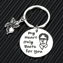 Load image into Gallery viewer, Valentines Day Gifts for Him Boyfriend Her Girlfriend Funny Office Keychain Merchandise for Women Men Kids Fans Birthday Wedding Valentines Gift for Husband Wife Fiance Fiancee Anniversary Key Chain
