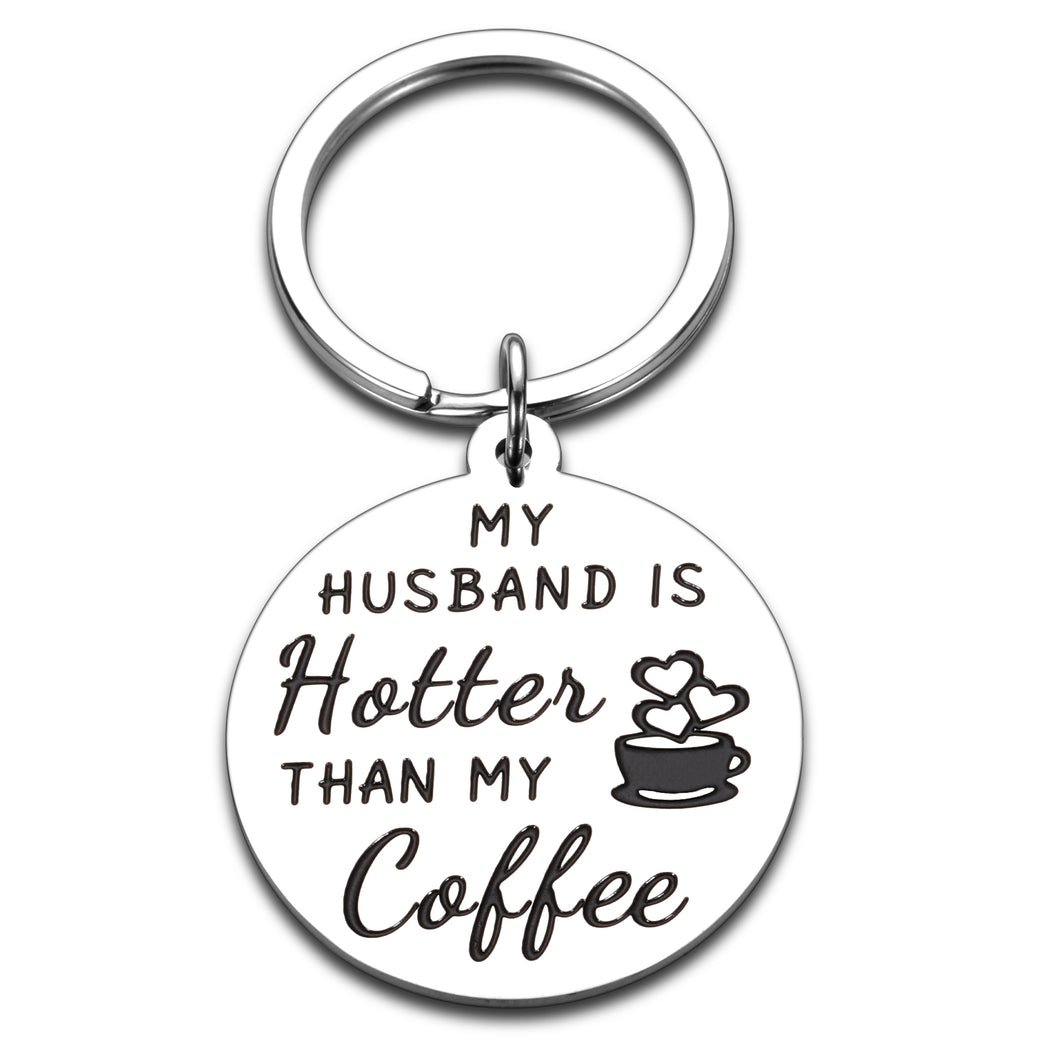 Valentines Day Gifts for Husband from Wife Funny Anniversary Birthday Gift for Him Hubby Couple Weeding Engagement Christmas Jewelry for Men Lover Other Half Fiance Bridegroom Sweetheart Soulmate
