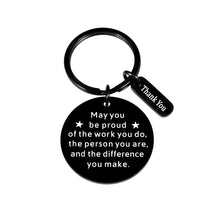 Load image into Gallery viewer, Appreciation Gifts for Coworker Colleague Boss Leader Boss Day Inspirational Keychain for Office Male Female Employee Birthday Christmas Retirement Farewell Gifts for Women Men Work Partner Friends
