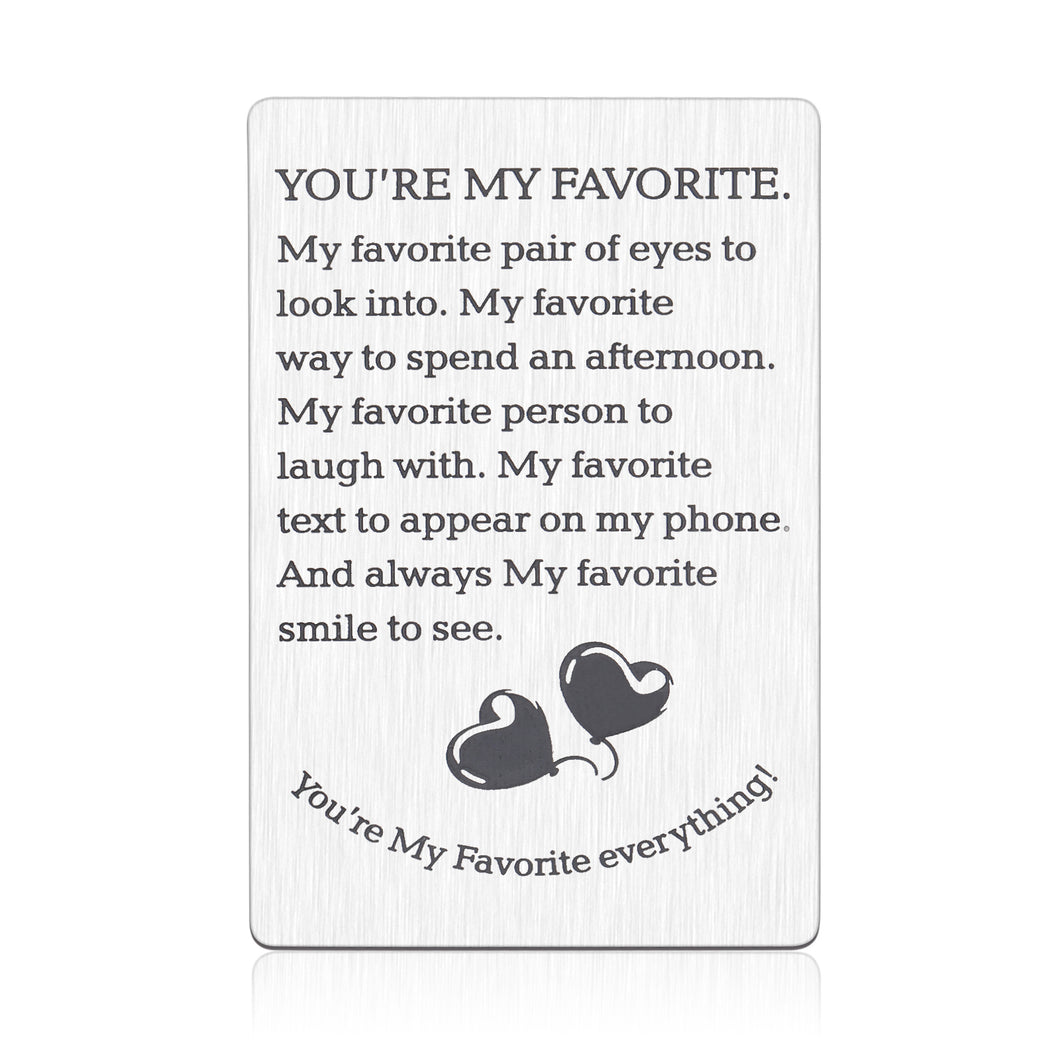 Stocking Stuffers for Men Women Couple Gifts for Men Anniversary Valentines Day Gifts for Him Boyfriend Wallet Card Gifts for Men Unique Birthday Gifts for Men Boyfriend Husband Romantic Gift for Him