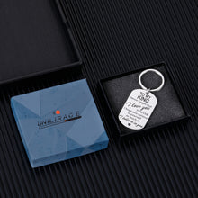 Load image into Gallery viewer, Anniversary Valentines Gifts Keychain for Boyfriend Husband from Girlfriend Wife I Love You Wedding Present for Men Groom Fiance Couples Romantic Birthday Christmas Jewelry for Him TO MY KING keyring
