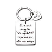 Load image into Gallery viewer, Bible Verse Keychain Christian Giftt for Women Men Religious Faith Easter Prayer Giftt for Her Him Male Female Inspirational Christmas Birthday Anniversary Giftt for Kids Teens Boys Girls Friends BFF
