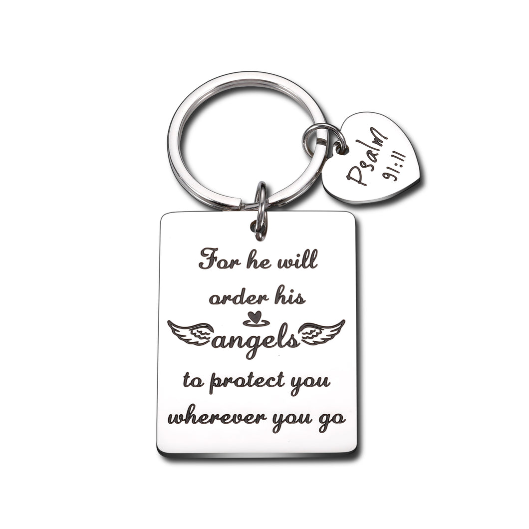 Bible Verse Keychain Christian Giftt for Women Men Religious Faith Easter Prayer Giftt for Her Him Male Female Inspirational Christmas Birthday Anniversary Giftt for Kids Teens Boys Girls Friends BFF
