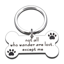 Load image into Gallery viewer, Christmas Funny Pet Id Tags for Dogs Cats Pets Personalized Anniversary Memory Day Engraved Keychain Gift for Pet Owners Go Tags Dog Collar for Dog Cat Pet Lovers Adopted Pets Dog Association Members
