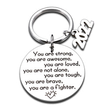 Load image into Gallery viewer, 2022 Graduation Gift Keychain for Him Her Class of 2022 Seniors College High School Medical Nursing Student Masters Doctor PHD Grad Gift for Kids Teens Friends Inspirational Birthday Christmas Jewelry
