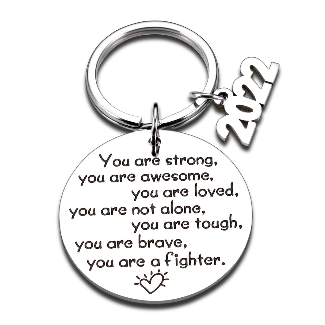 2022 Graduation Gift Keychain for Him Her Class of 2022 Seniors College High School Medical Nursing Student Masters Doctor PHD Grad Gift for Kids Teens Friends Inspirational Birthday Christmas Jewelry