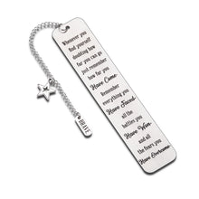 Load image into Gallery viewer, Inspirational Gift Bookmarks for Men Women Christmas Birthday Graduation Back to School Gifts for Son Daughter Kids Teens Motivational Gifts for Book Lover Reader Boys Girls Student Friends Adult
