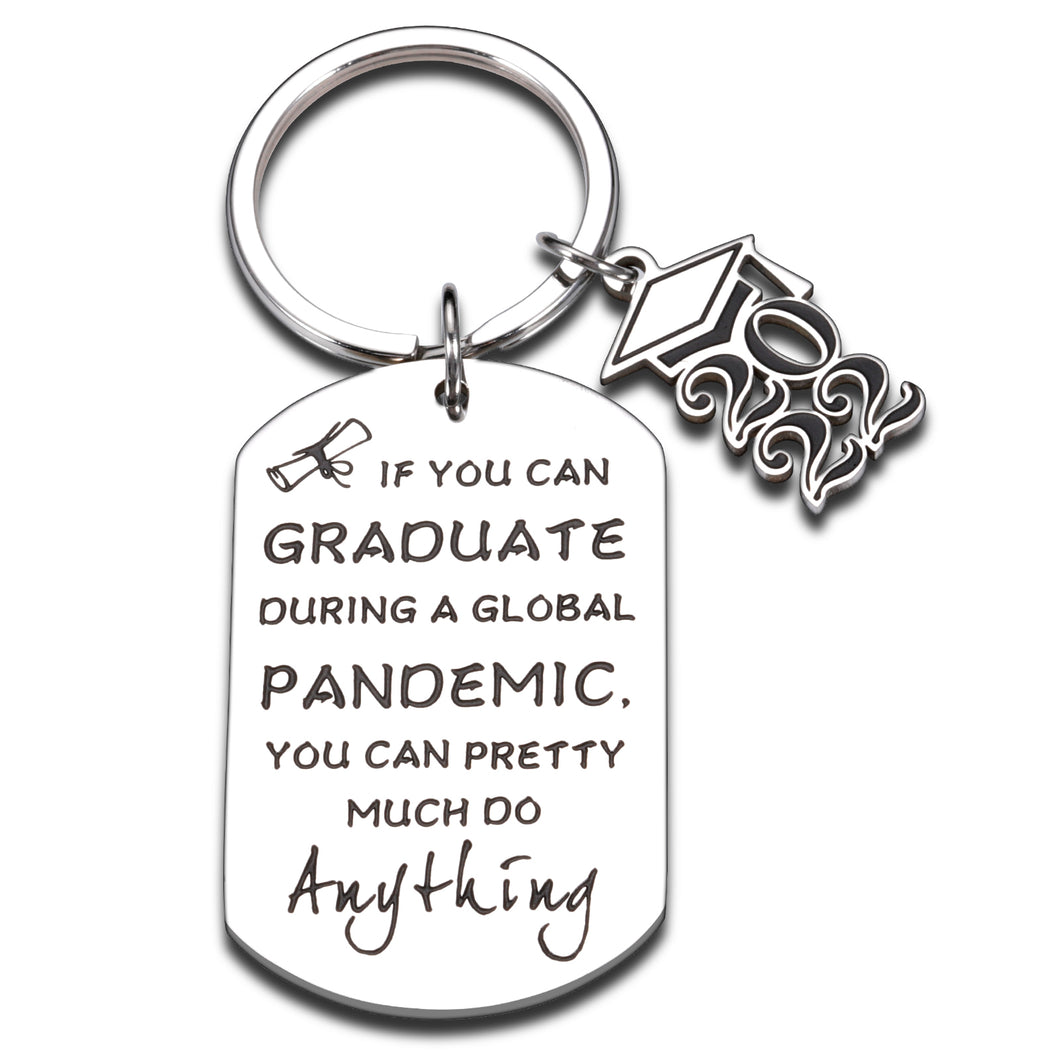 Funny 2022 Graduation Gifts Keychains for Her Him Class of 2022 Seniors High School Student Nurse Nursing Graduate Masters PHD College Grad Inspirational Gifts for Women Men Teen Boy Girl Son Daughter