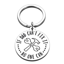 Load image into Gallery viewer, Christmas Dad Gifts Keycahin for Daddy Father from Kid Daughter Son Birthday Thanksgiving Father’s Day Gift for Sted Dad Husband from Sted Daughter Son Wife Papa Anniversary Present
