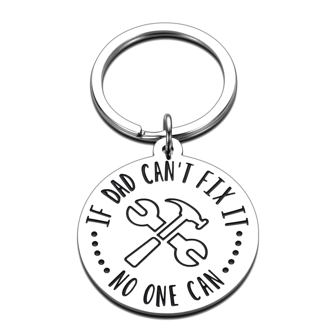 Christmas Dad Gifts Keycahin for Daddy Father from Kid Daughter Son Birthday Thanksgiving Father’s Day Gift for Sted Dad Husband from Sted Daughter Son Wife Papa Anniversary Present