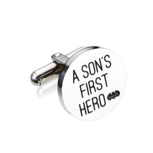 Load image into Gallery viewer, Fathers Day Gift for Dad from Daughter Son, Wedding Cufflinks Father of the Bride Gifts from Bride Groom, Birthday Anniversary Valentines Day Gifts for Men Daddy Father Papa Stepdad Husband Grandpa
