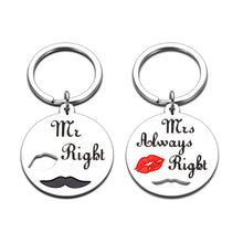 Load image into Gallery viewer, Christmas Couple Gift for Girlfriend Boyfriend Husband Wife Couple Valentines Day Birthday Anniversary Wedding Engagement Graduation Match Couples Jewelry for Women Men Lover Spouse Sweetheart Beloved
