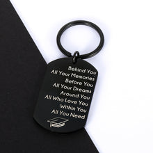 Load image into Gallery viewer, 2021 Graduation Gifts for Women Men Senior Student Inspirational Grad Christmas Keychain Gift for Son Daughter Him Her Graduating Students from High School College University Graduation Present
